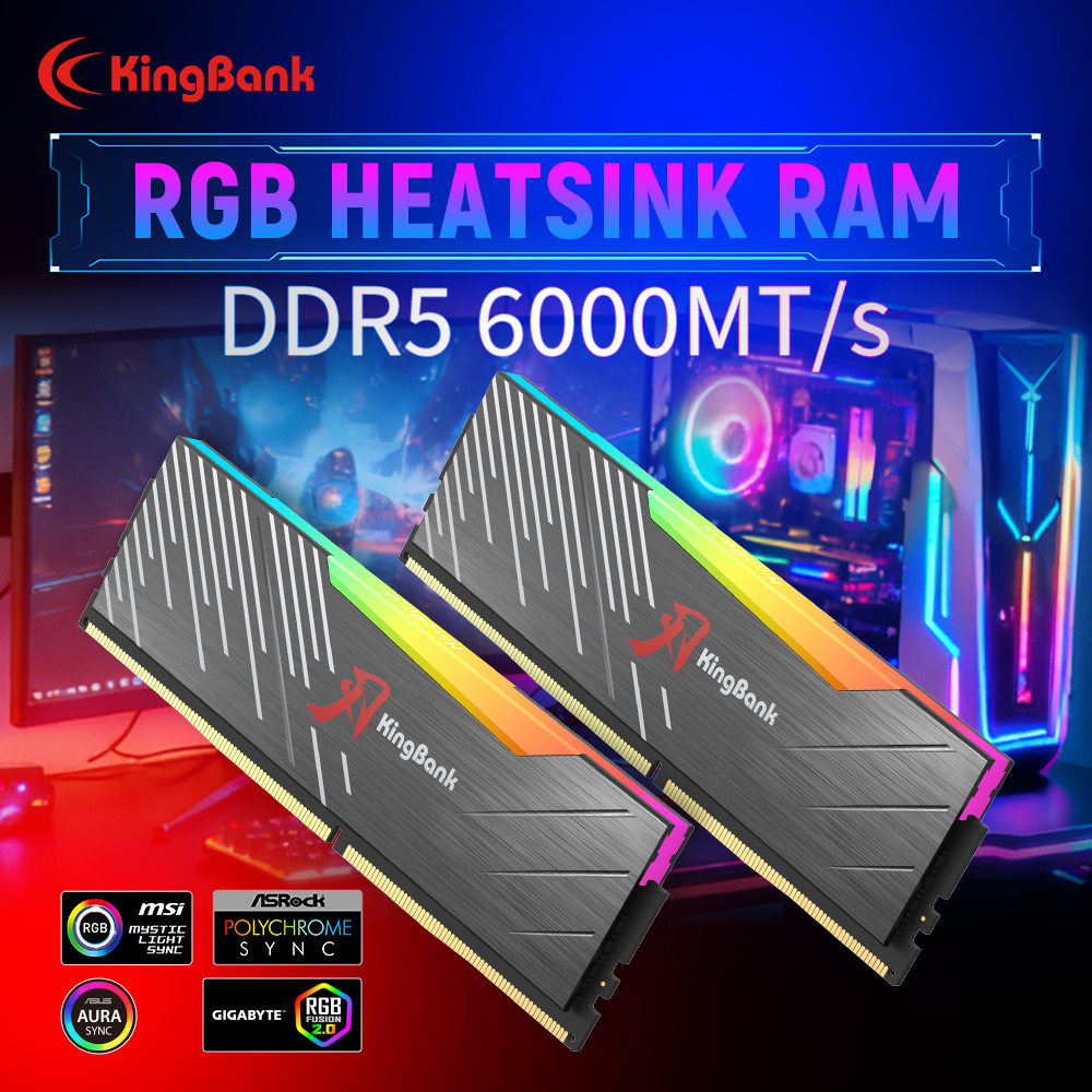 킹뱅크 KRRB DDR5 RGB 소어블레이드 시리즈 3 - Ddr5 16Gb 6000Mhz 리뷰 및 가격