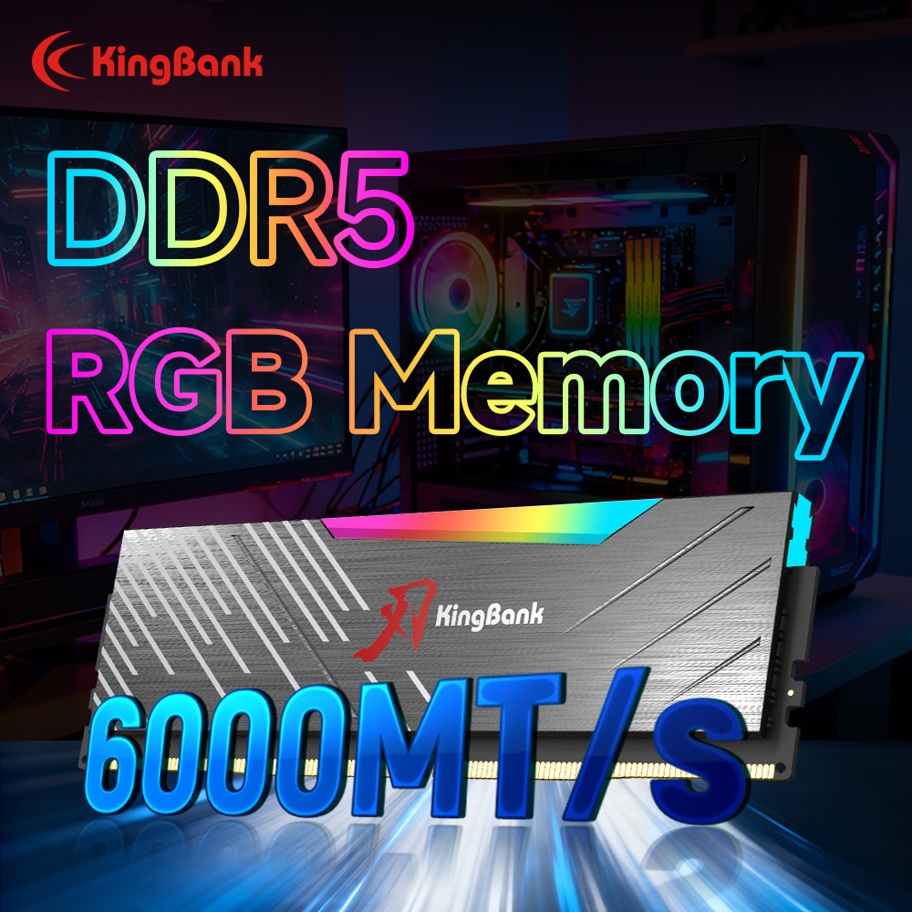 킹뱅크 KRRB DDR5 RGB 소어블레이드 시리즈 3 - Ddr5 16Gb 6000Mhz 리뷰 및 가격
