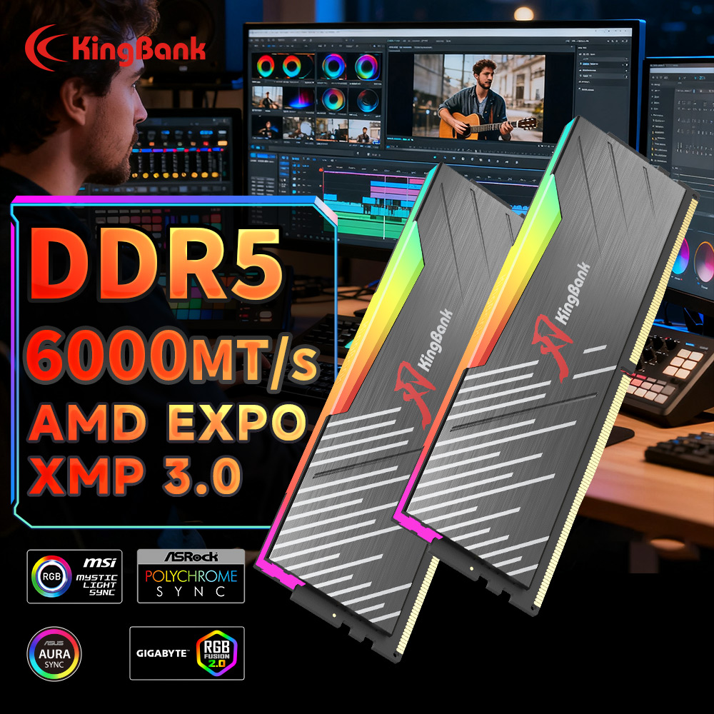 KingBank KRRB DDR5 RGB 16GB /1 - Ddr5 16Gb 6000Mhz 리뷰 및 가격